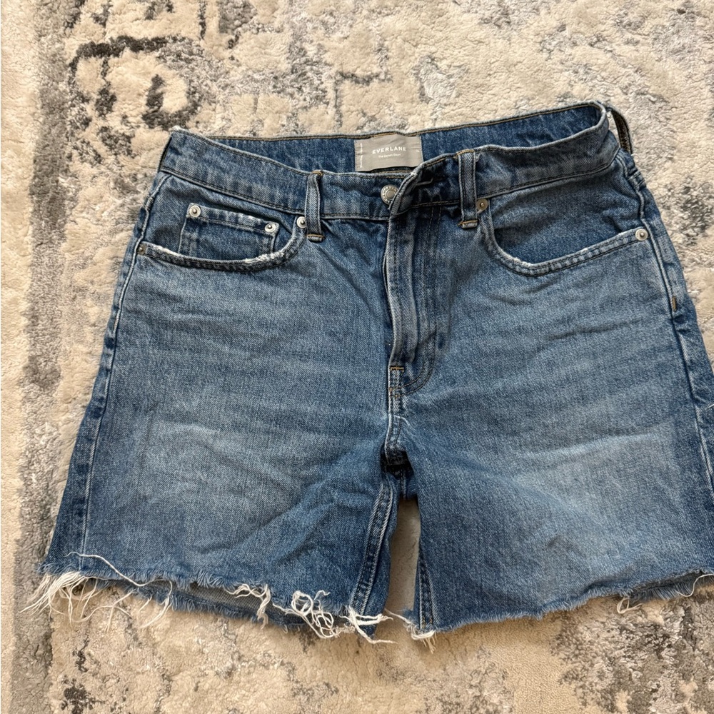 Everlane Relaxed Short Jean Shorts